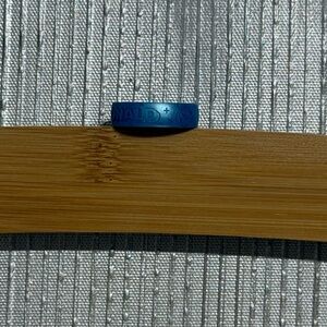 Blue Enso Donald Duck Silicone Ring